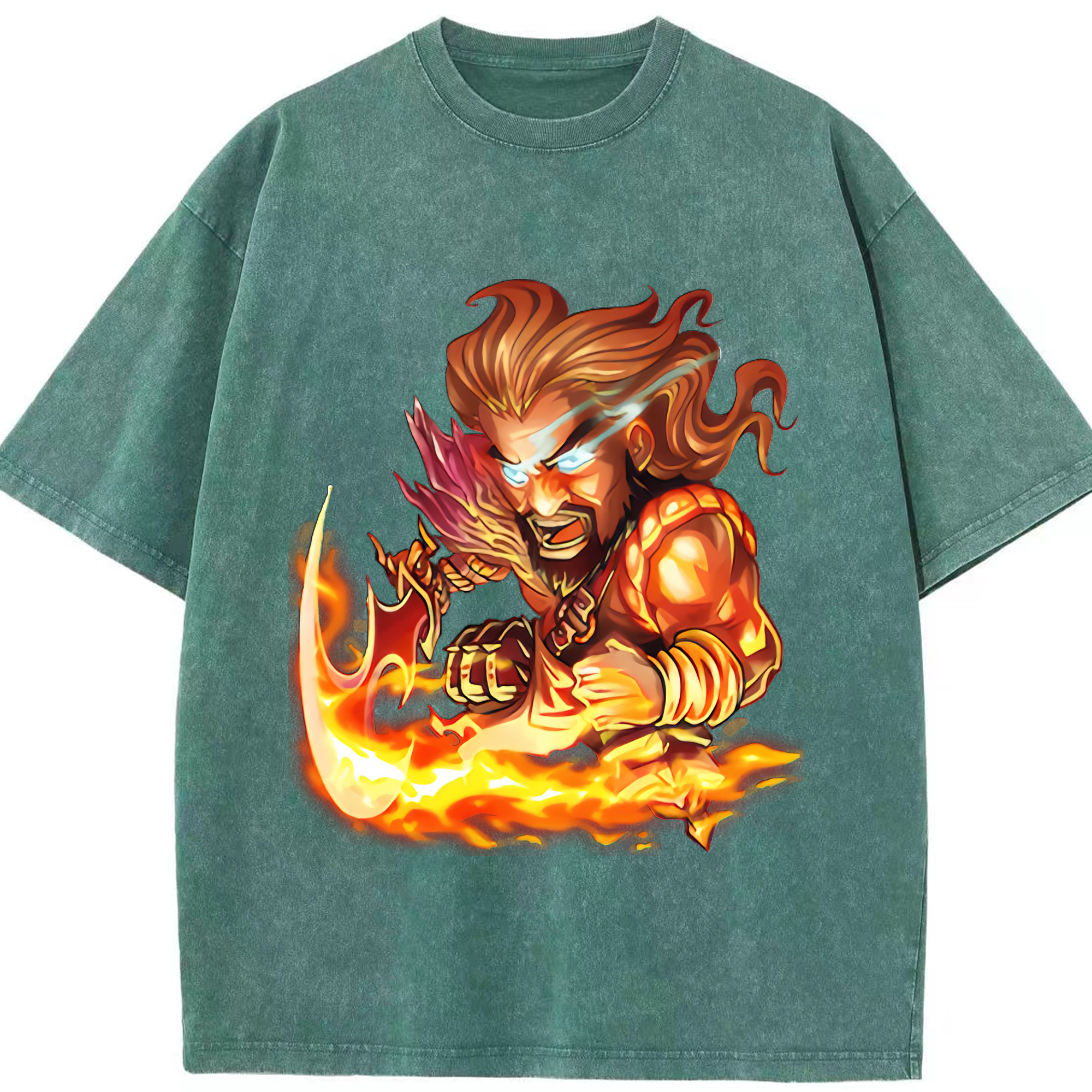 （画像用） リーグ・オブ・レジェンド League of Legends LOL 綿100% ヴィンテージ風 半袖Tシャツ（フロントプリント）